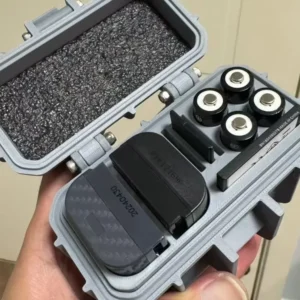 Canon LP-E6 battery case, SD card case, CF card case, AA battery case